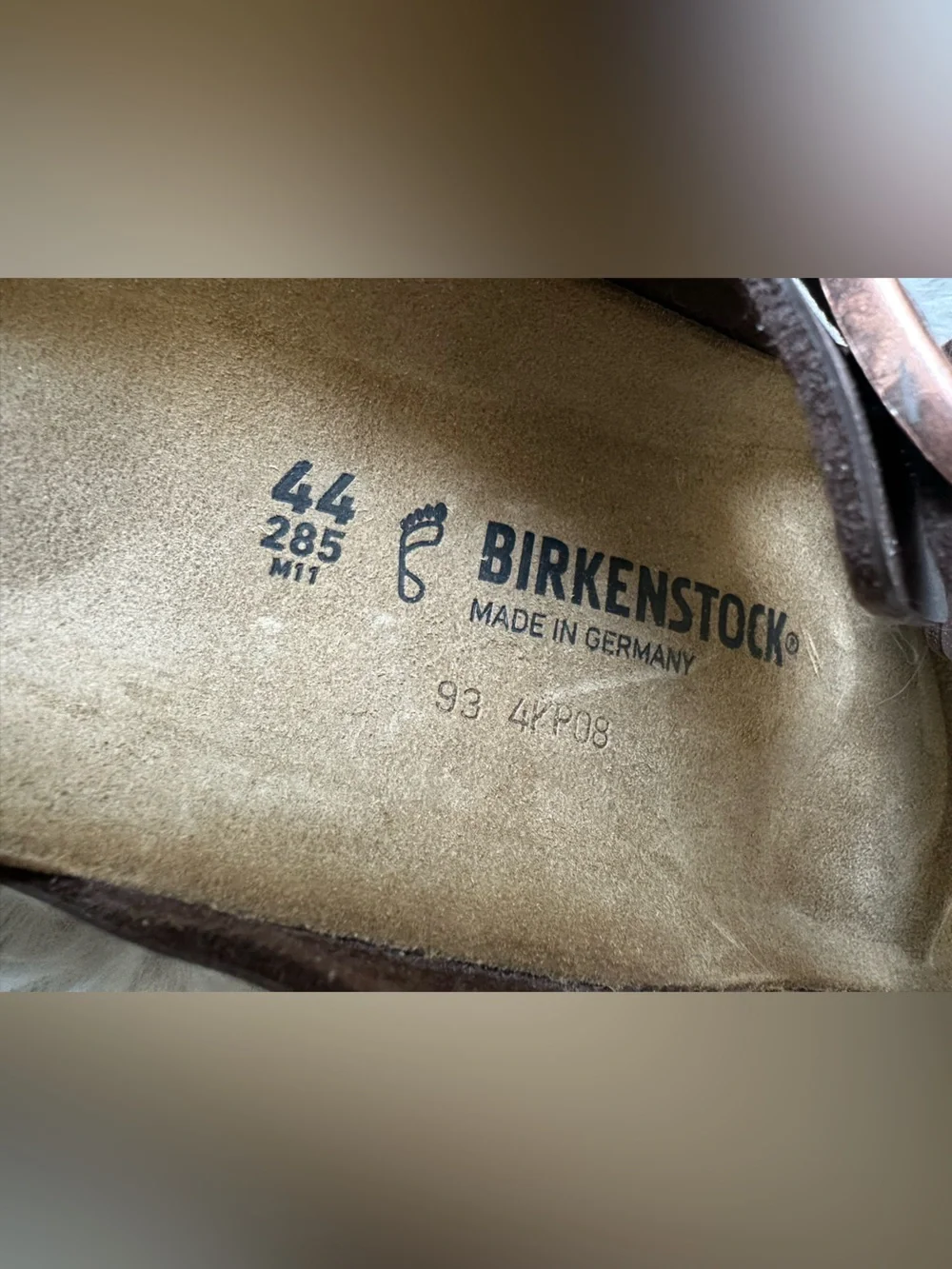 Birkenstock Arizona brown men’s size 11
